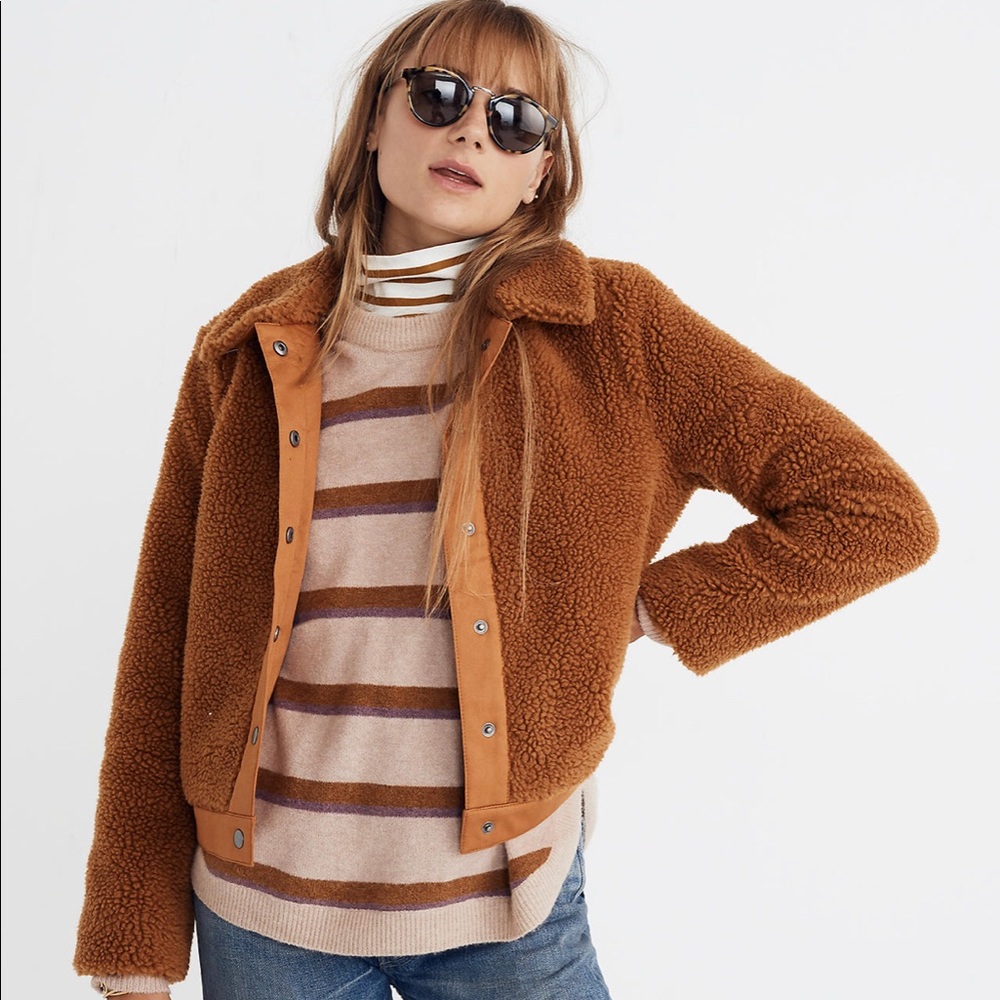Madewell Sherpa Portland Jacket